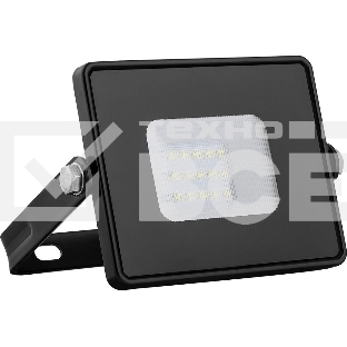 Прожектор светодиодный Feron 2835 SMD 20W 6400K IP65, черный с матовым стеклом, LL-919