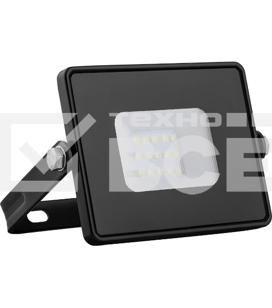 Прожектор светодиодный Feron 2835 SMD 20W 6400K IP65, черный с матовым стеклом, LL-919