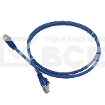 Патч-корд Lanmaster LAN-PC45/U5E-5.0-BL вилка RJ-45-вилка RJ-45 кат.5е 5м синий LSZH (уп.:1шт), фото2