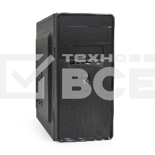 Компьютерный корпус Minitower ExeGate EX286426RUS BA-309-450W-8 (mATX, БП AA450 с вент. 8см, 2*USB, HD аудио, черный)