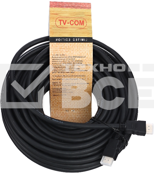Кабель цифровой TV-COM HDMI19M to HDMI19M, V1.4+3D, 20m <CG150S-20M>
