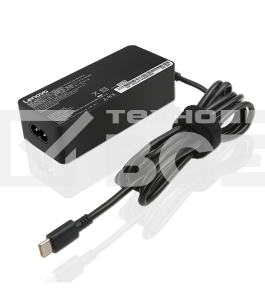 Зарядное устройство для ноутбука Lenovo 65W Standard AC Adapter (USB Type-C) for TP13, P51s. T470/470s/570. TP Yoga 370, X1 Carbon 5th Gen, X270
