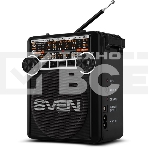 Радиоприемник АС SVEN SRP-355, черный (3 Вт, FM/AM/SW, USB, SD/microSD, фонарь, встроенный аккумулятор) АС SVEN SRP-355, черный (3 Вт, FM/AM/SW, USB, SD/microSD, фонарь, встроенный аккумулятор), фото6