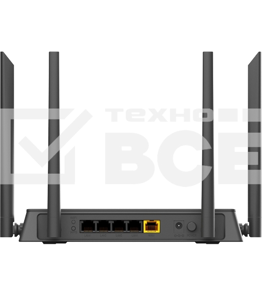Маршрутизатор беспроводной D-Link DIR-841/RU/A1B, Wireless AC1200 Dual-Band Router with 1 10/100/1000Base-T WAN port and 410/100Base-TX LAN ports.802.11b/g/n compatible, 802.11AC up to 866Mbps,1 10/100/1000Base-T WAN port, 4