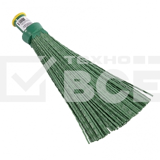 Метла полипропиленовая Сибртех, 215х280 мм, круглая, без черенка