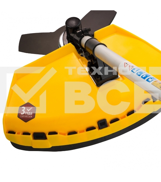 Триммер Denzel DT 25 бензиновый 25см3 1.3 лс. неразъемная штанга состоит из 2 частей