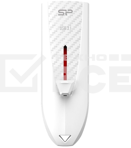 Флешка USB Silicon Power R/W 64Gb Blaze B25 SP064GBUF3B25V1W USB3.0 белый