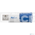 Флеш диск Netac U182 Blue 64Gb <NT03U182N-064G-30BL>, USB3.0, сдвижной корпус, пластиковая бело-синяя, фото5