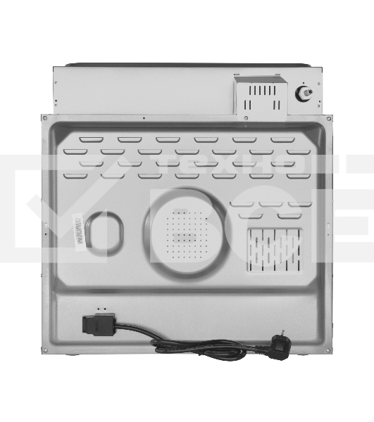 Шкаф духовой газовый с электрическим грилем Maunfeld MOGS703W, встраиваемый
