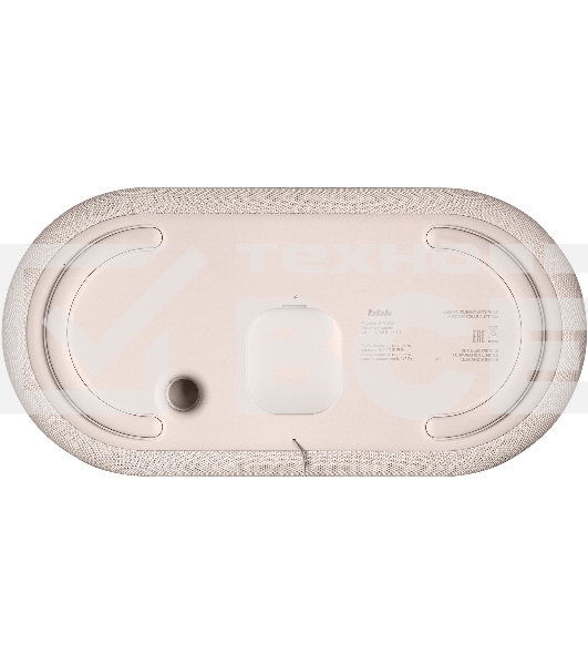 Портативная колонка BBK BTA1212 бежевый 10W 2.0 BT 10м 1800mAh