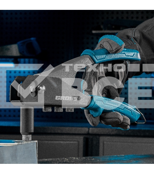 Заклепочник ручной Gross 260 мм, заклепки 2,4-3,2-4,0-4,8 мм