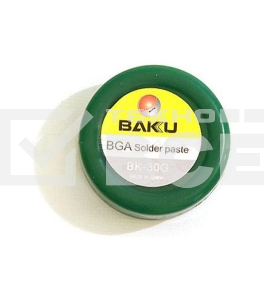 Паста паяльная BAKU BK-30G, 30 гр., банка