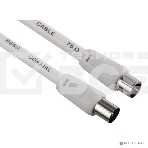 Кабель ТВ вилка - ТВ розетка PERFEO длина 10 м. (T5005), фото 1