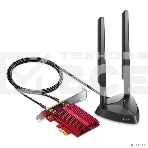 Трехдиапазонный беспроводной PCI Express-адаптер TP-Link Archer TXE75E AXE5400 Wi-Fi 6E с поддержкой Bluetooth 5.3, фото 1
