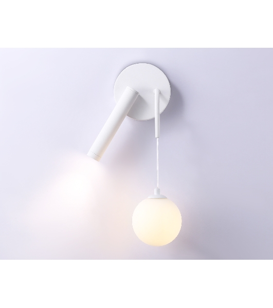 Светильник Ambrella light FL66383/2 WH белый 2W 4200K+G9 500*120*120