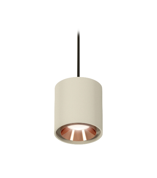 Светильник Ambrella Light XP7724001 SGR/SBK/PPG серый песок/черный песок/золото розовое полированное MR16 GU5.3