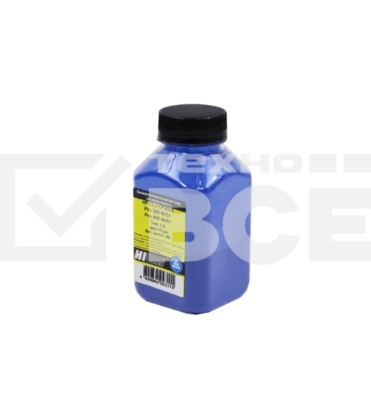 Тонер Hi-Black для HP CLJ CP2025/Pro 300 M351/Pro 400 M451, Тип 1.0, C, 80 г, банка