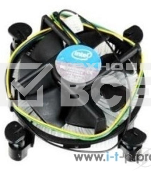 Кулер Cooler Intel Original S1156AL черный 80мм алюминий 2200rpm 4-pin