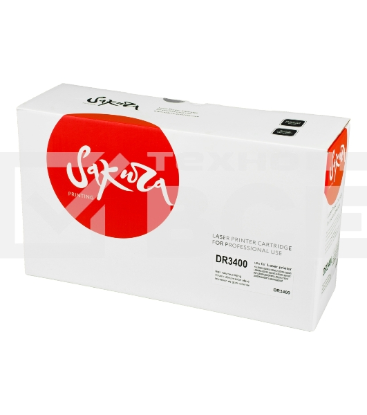 Фотобарабан Sakura DR3400  для Brother  HL-L5000D,  HL-L5100DN,  HL-L5100DNT,  HL-L5200DW,  HL-L5200DWT,  HL-L6250DN,  HL-L6300DW,  HL-L6300DWT,  HL-L6400DW,  HL-L6400DWT,  DCP-L5500DN,  DCP-L6600DW,  MFC-L5700DN,  MFC-L5750DW,  MFC-L6800DW,  MFC-L6800DWT