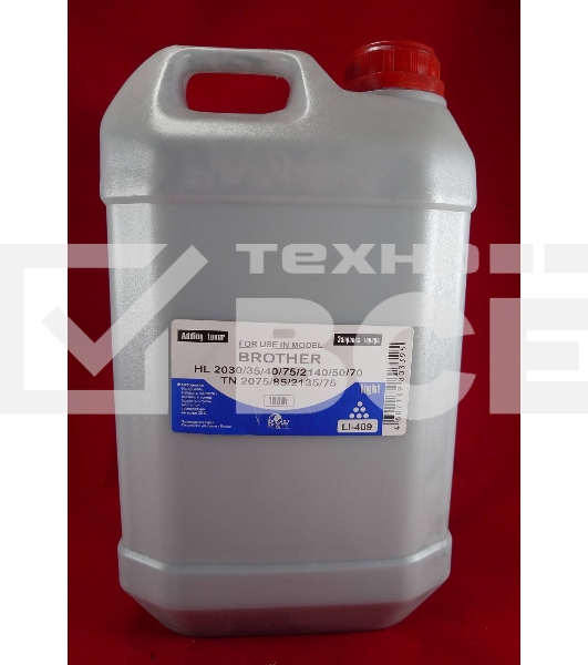 Тонер Brother TN 2075/85/2135/75 HL 2030/35/40/75/2140/50/70 (фл, 1кг) B&W Light фас. Россия