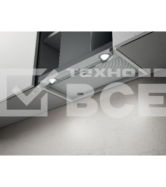 Вытяжка встраиваемая ELICA BOXIN IX/A/60 / механическое управление, 750 куб. м. , нержавеющая сталь