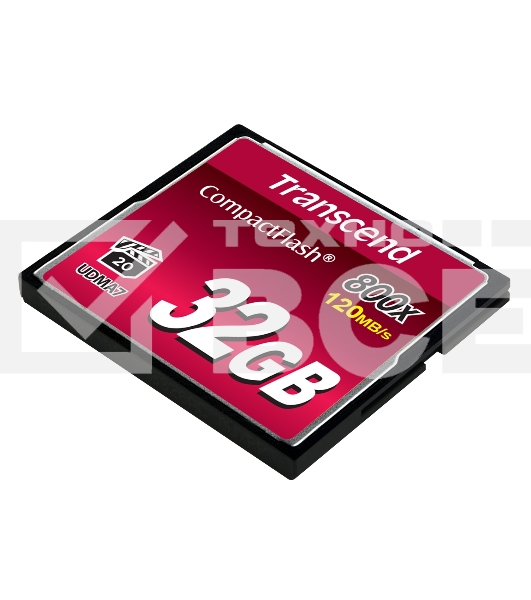 Флеш карта CF 32Gb Transcend, 800X