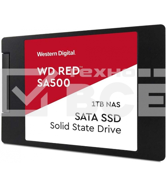 Накопитель SSD WD Red SA500 NAS 3D NAND WDS100T1R0A 1ТБ 2,5