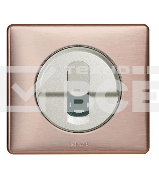 Рамка 1 пост Медь