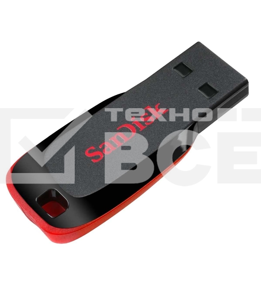 Флеш диск Sandisk 16Gb Cruzer Blade SDCZ50-016G-B35 USB2.0 черный
