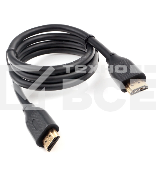 Кабель HDMI Cablexpert CC-HDMI8К-1M, 19M/19M, v2.1, 8К, медь, позол.разъемы, экран, 1м, черный, пакет