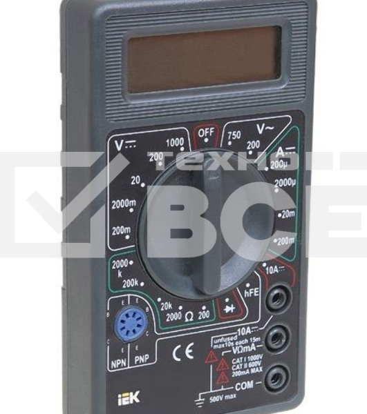 Мультиметр Iek TMD-2S-832 цифровойUniversal M832 IEK