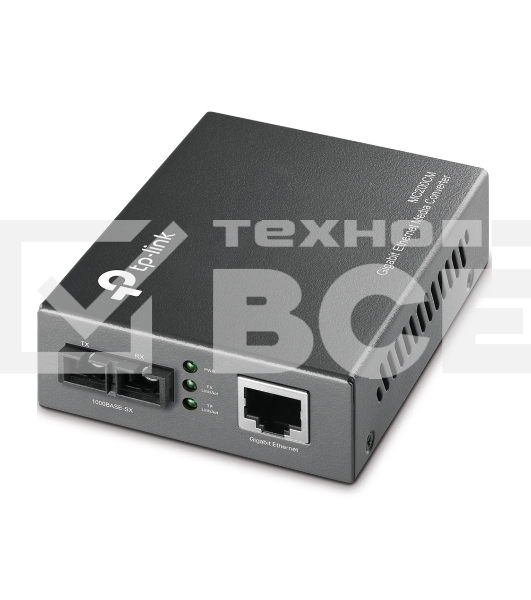 Сетевое оборудование TP-Link SMB MC200CM Медиаконвертор 10/100/1000M RJ45 to 1000M multi-mode,Full-duplex,up to 550m,