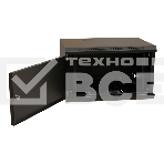 Шкаф коммутационный WRline (WR-TW-0645-SR-RAL9004) настенный 6U 600x450мм пер.дв.металл 2 бок.пан. 60кг черный 370мм 367мм IP20 сталь, фото3