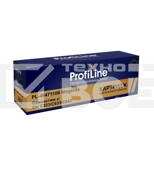 Картридж PL-46471106 для принтеров Oki C823/C833/C843 Magenta 7000 копий ProfiLine