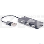 Концентратор USB 2.0 Gembird UHB-U2P4-03, 4 порта, блистер, фото2
