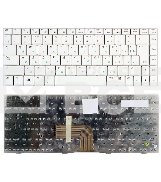 Клавиатура для ноутбука Asus W5 W6 W7 белый