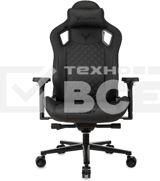Кресло игровое Knight Craft черный