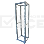 Стойка двухрамная NTSS NTSS-2POR37U/600-1000 37U 550 мм x 1000 мм 600 кг серый, фото 1