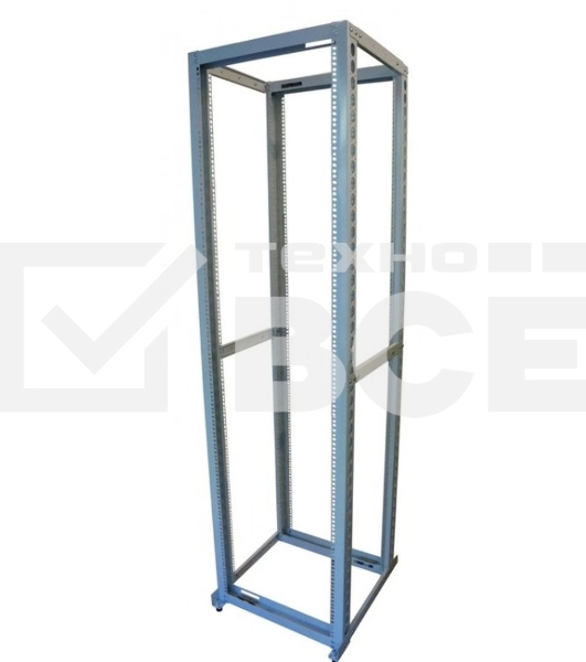 Стойка двухрамная NTSS NTSS-2POR37U/600-1000 37U 550ммx1000мм 600кг серый
