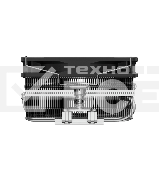 Кулер для процессора PCCooler S815I Low profile (125W, 4pin PWM, 37mm, Al/Cu, 4x6mm, 1x75mm, 51.42 CFM, 39dBA, 2000~4000 RPM, S: LGA115X/20XX/1200/1700/1851 AMD3/AMD4, silver)