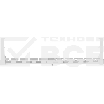 Кабель-канал Cactus CS-CM-700-1WT для столов 72.8x13x19см белый, фото3