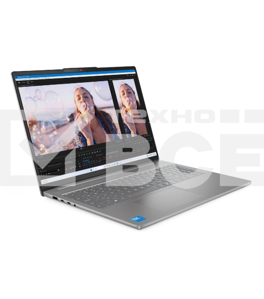 Ноутбук Lenovo IdeaPad Slim 5 16IRH10R 16'(2880x1800 OLED)/Intel Core 7 240H(2.5Ghz)/32768Mb/1024PCISSDGb/noDVD/Int:Intel Graphics/Cam/BT/WiFi/80WHr/war 1y/1.76kg/luna grey/noOS + 100W, RU kbd