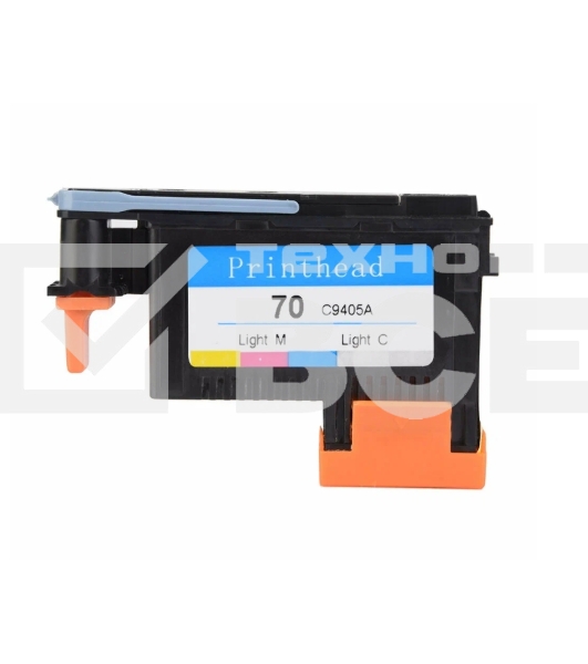 Печатающая головка NVPrint NVP 70 (NV-C9405A) Light Magenta and Light Cyan для HP DJ Z2100/Z3100/Z3200/Z5200/Z5400; HP PhotoSmart PRO B8850/B9180 совместимая