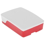 Компьютерный корпус Qumo ABS Plastic, Raspberry Pi 4, White+Red(RS030), фото2
