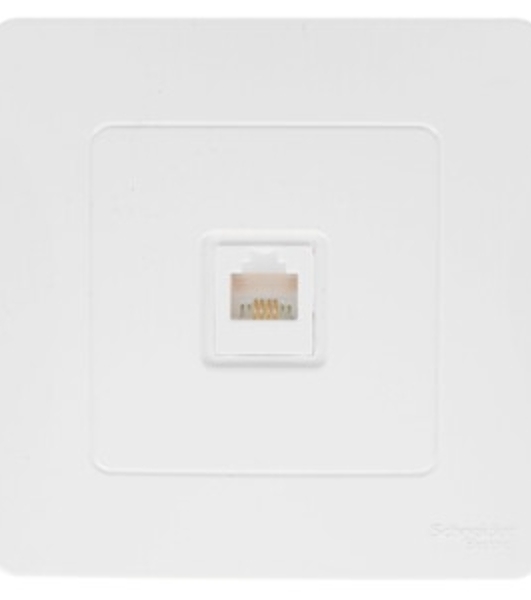 Розетка Blanca С/У белый Розетка ТЛФ RJ11 BLNIS011001 Schneider Electric