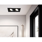 Светильник Ambrella light TN1146/2 BK черный IP44 GU5.3/2 180*95*38, фото3