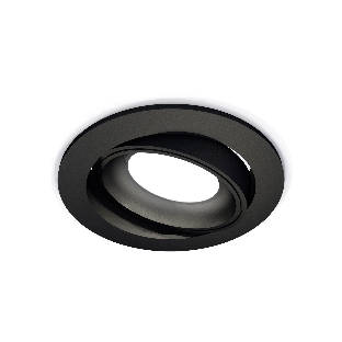 Комплект встраиваемого поворотного светильника Ambrella light XC7652001 SBK черный песок MR16 GU5.3 (C7652, N7021)