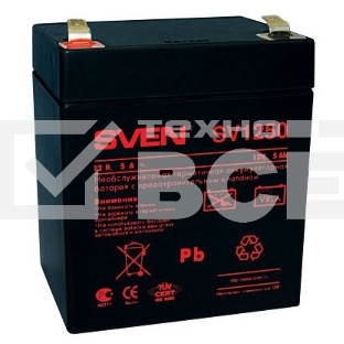 Батарея Sven SV1250 (12V 5Ah)