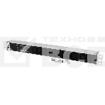 Блок розеток Rem-10 без шнура с фил. и инд., 10 IEC 60320 C13, вход IEC 60320 C14, 10A, алюм., 19