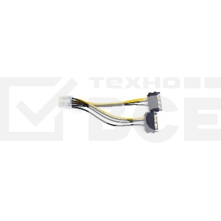 Разветвитель питания Cablexpert CC-PSU-83, 2xSATA->PCI-Express 8pin, для подключения в/к PCI-Е (8pin) к б/п ATX